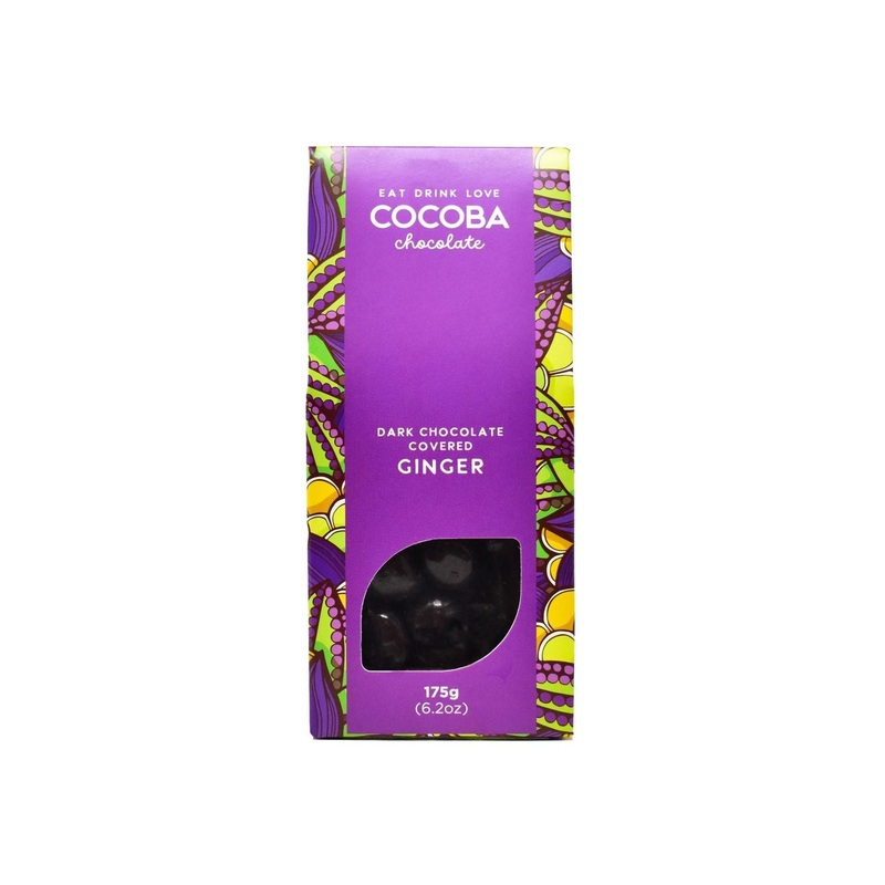 Cocoba Dark Chocolate Covered Ginger