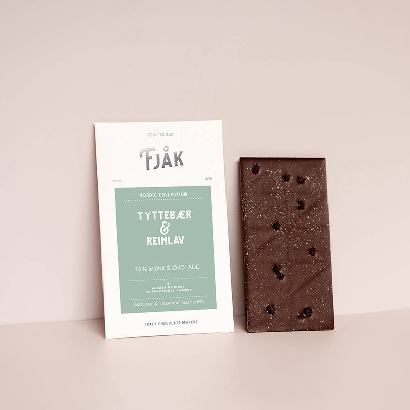 Fjak Lingonberry & Reindeer Chocolate