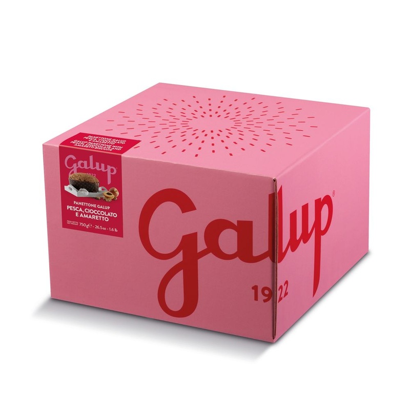 Galup Peach, Amaretto & Chocolate Panettone