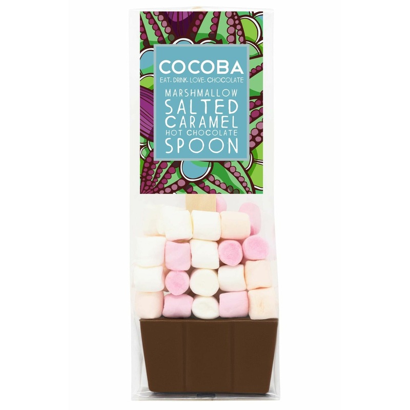 Marshmallow Salted Caramel Hot Chocolate Spoon