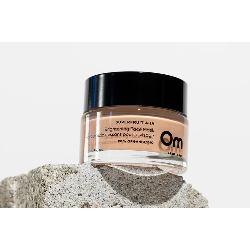Om Organics AHA Brightening Face Mask