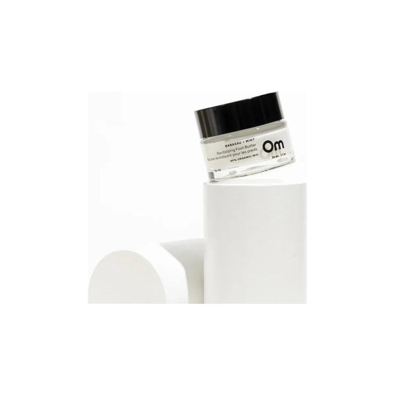 Om Organics Babassu + Mint Foot Butter