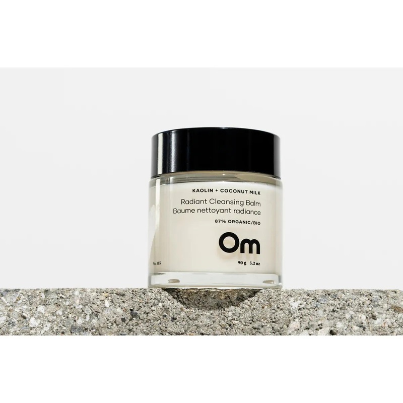 Om Organics Kaolin + Coconut Cleansing Balm