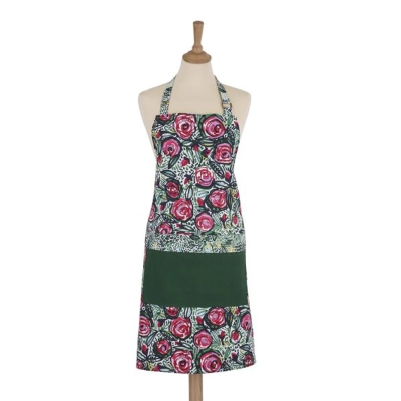 PVC Apron - Rose Garden