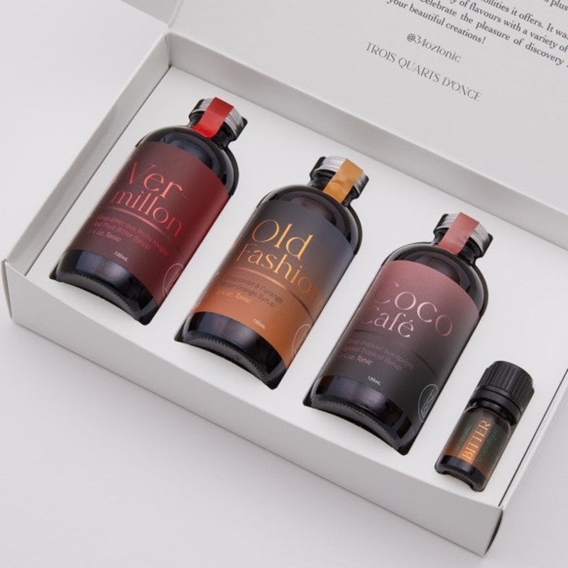 3/4 oz. Dark Spirits Syrup Kit