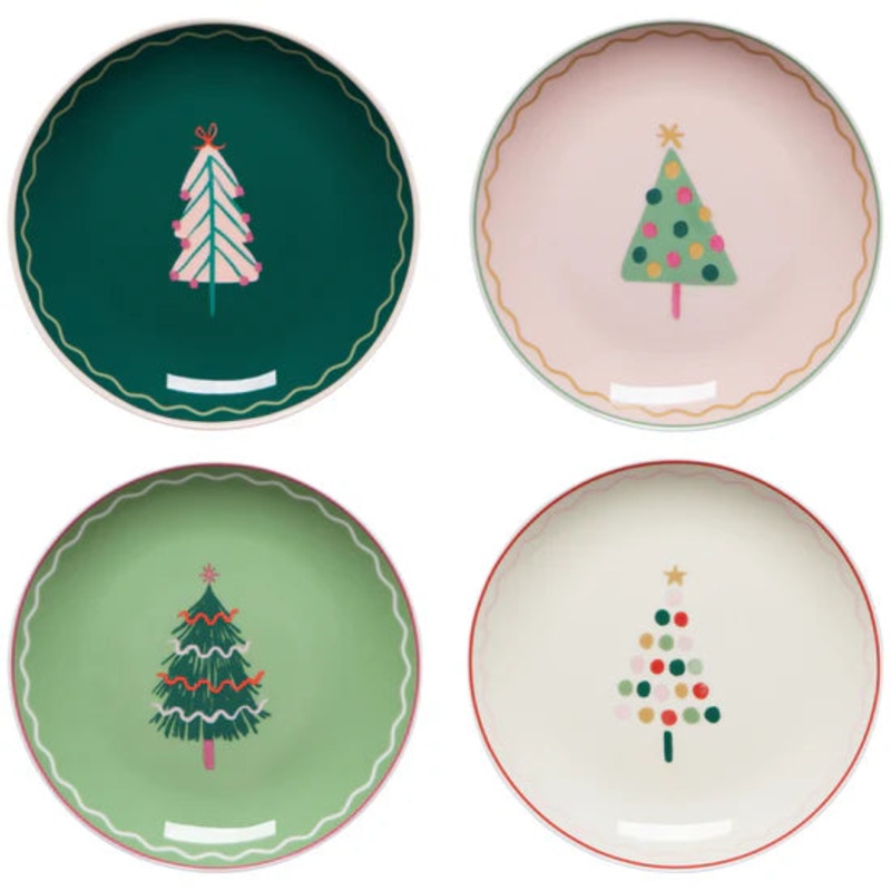 Appetizer Plates Set - Glitzmas