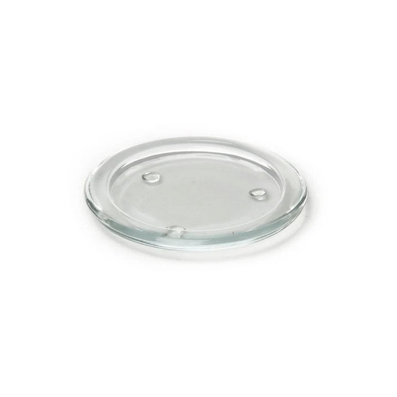 Clear Candle Plate
