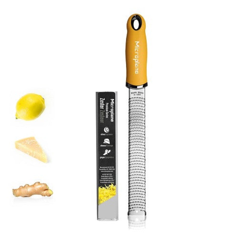 Comfort Grip Microplane Zester - Mustard