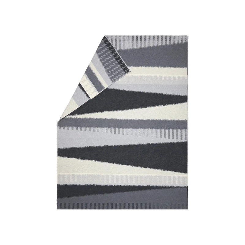 David Fussennegger Blanket - Luca Charcoal