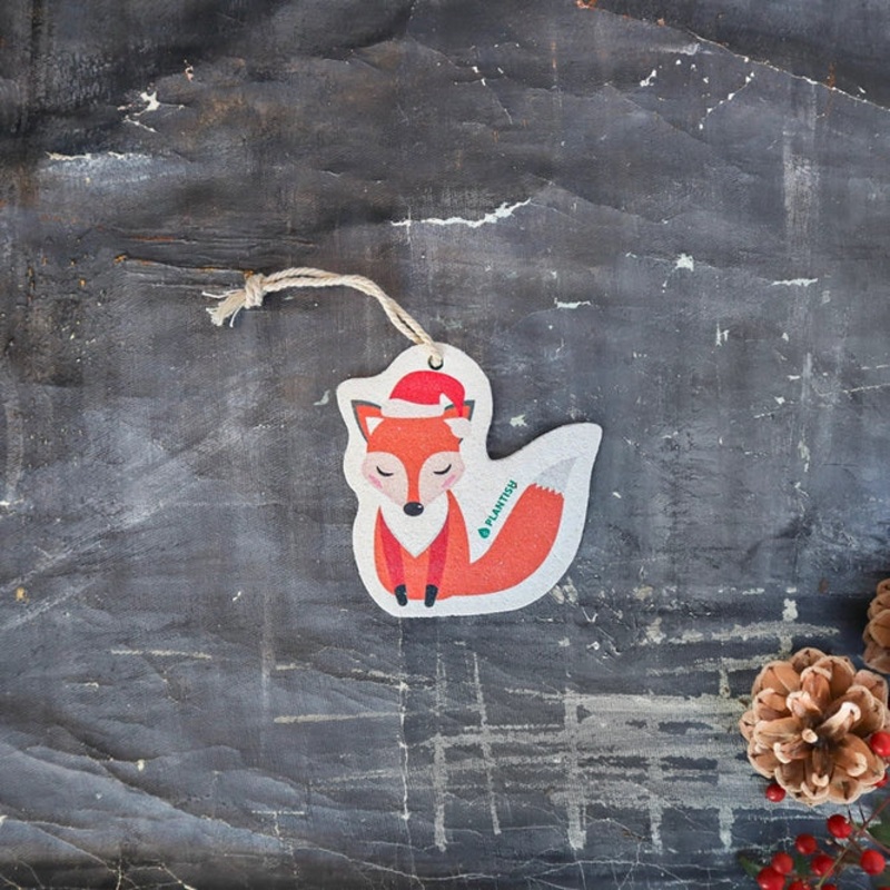 Holiday Fox Pop Up Sponge