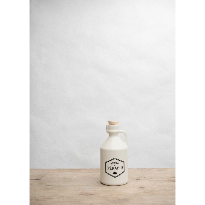 Maple Syrup Jar - Maple White