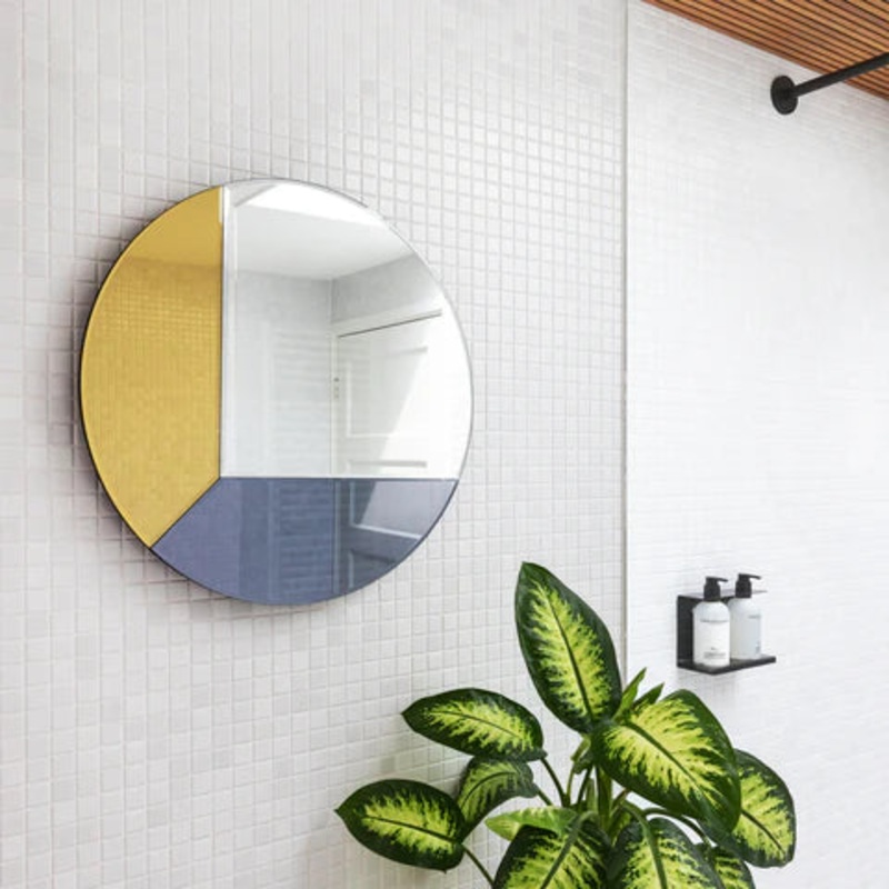 Mosaic Mirror - Gold