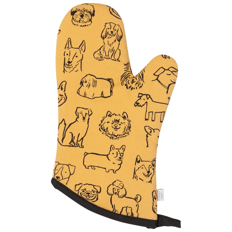 Oven Mitts - Dog Park