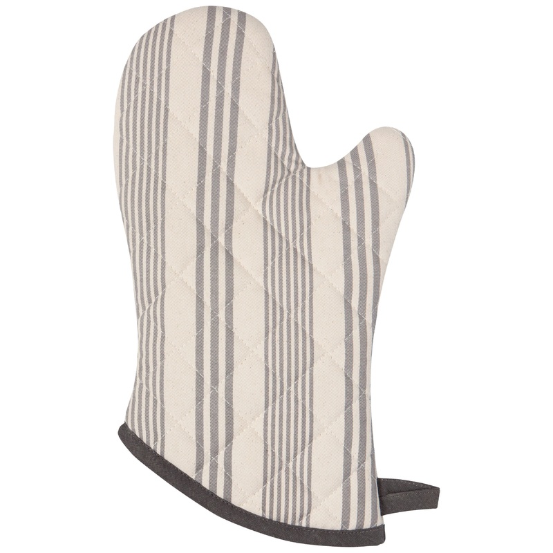 Oven Mitts - Pencil Stripe