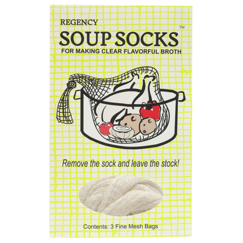 Regency Soup Socks St/3