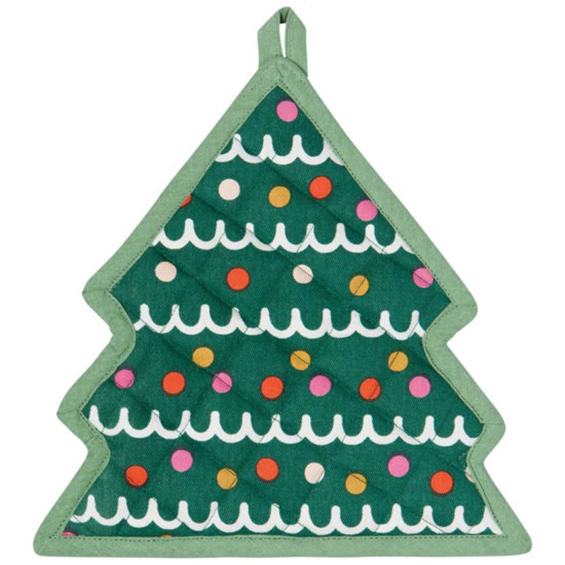Shaped Potholder - Glitzmas