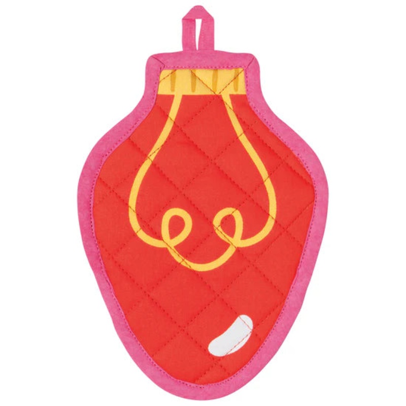 Shaped Potholder - Holiday Glow