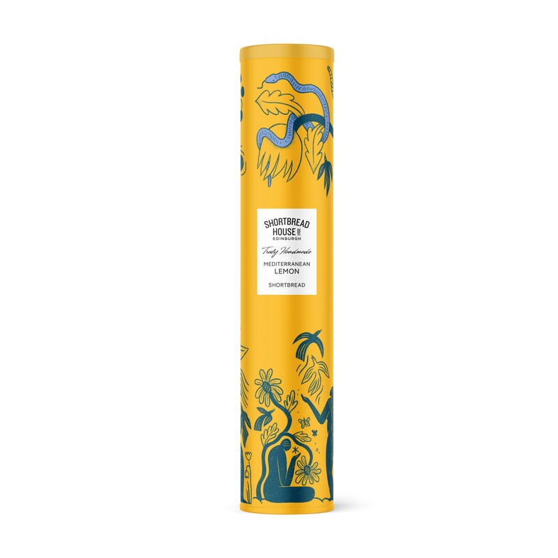 Shortbread with Mediterranean Lemon Tin