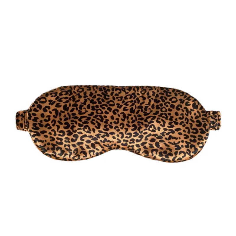 Silk Eye Mask - Tiger Print
