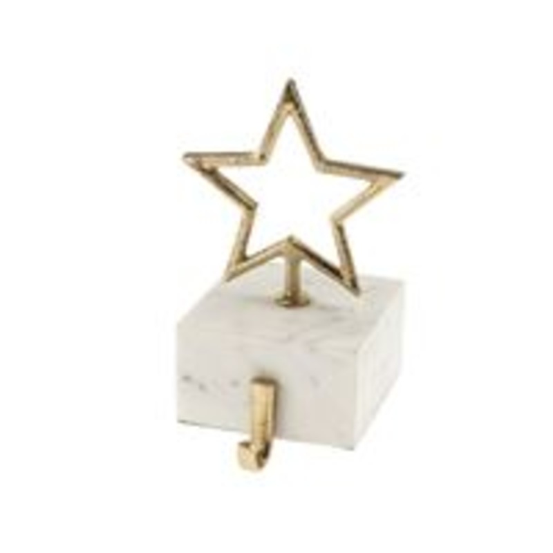 Star Marble Stocking Holder