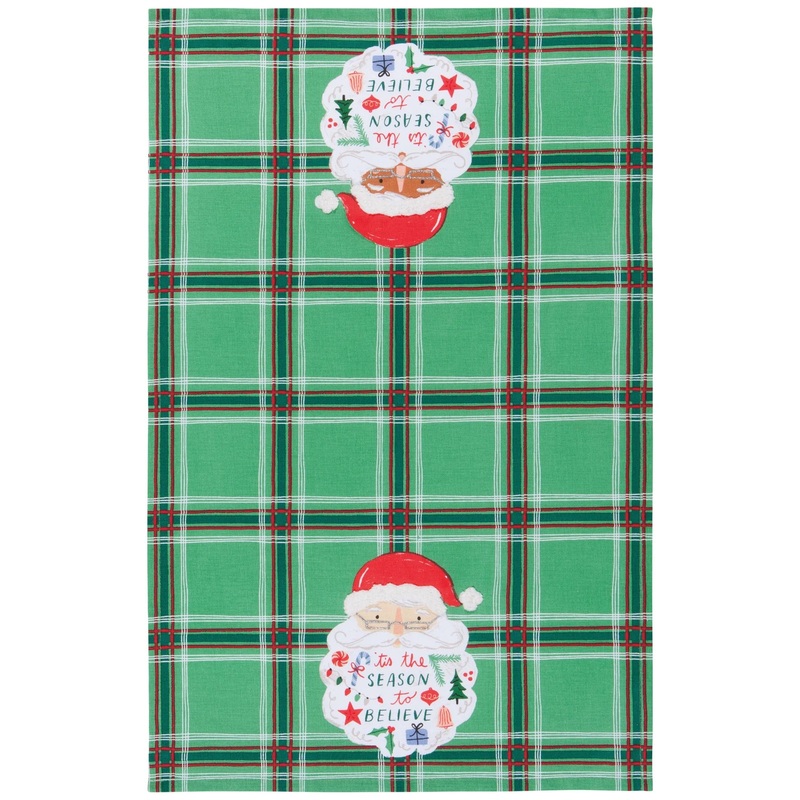 Tea Towel - Santa Beard