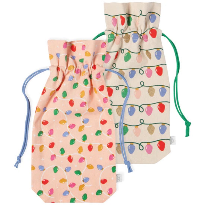 Wine Bag Set - Holiday Glow