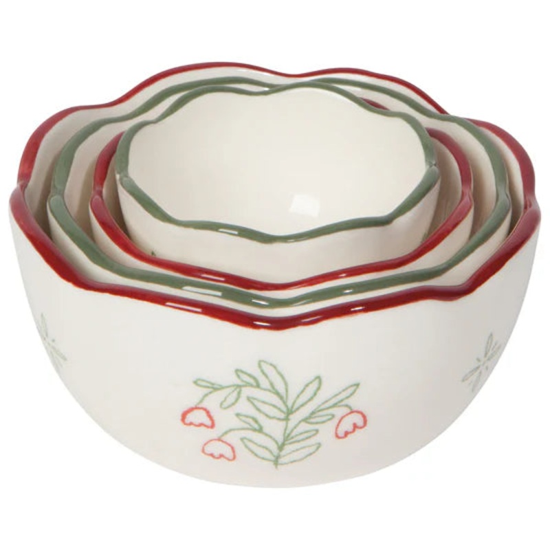 Camellia Nesting Bowls Set/4