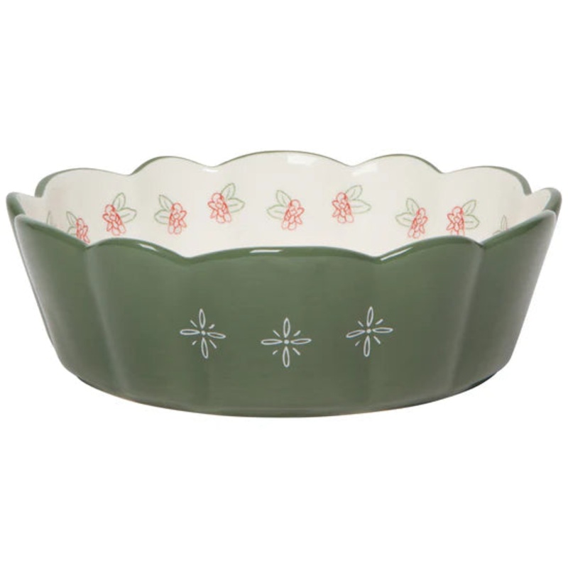 Large Stamped Bowl - Camellia