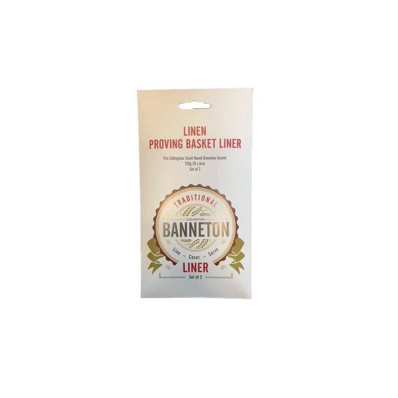 Linen Proving Basket Liner - 750g round