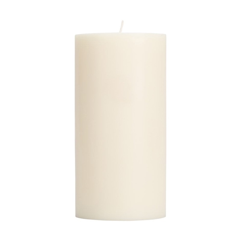 Solid Pillar Candle - 15cm Pearl