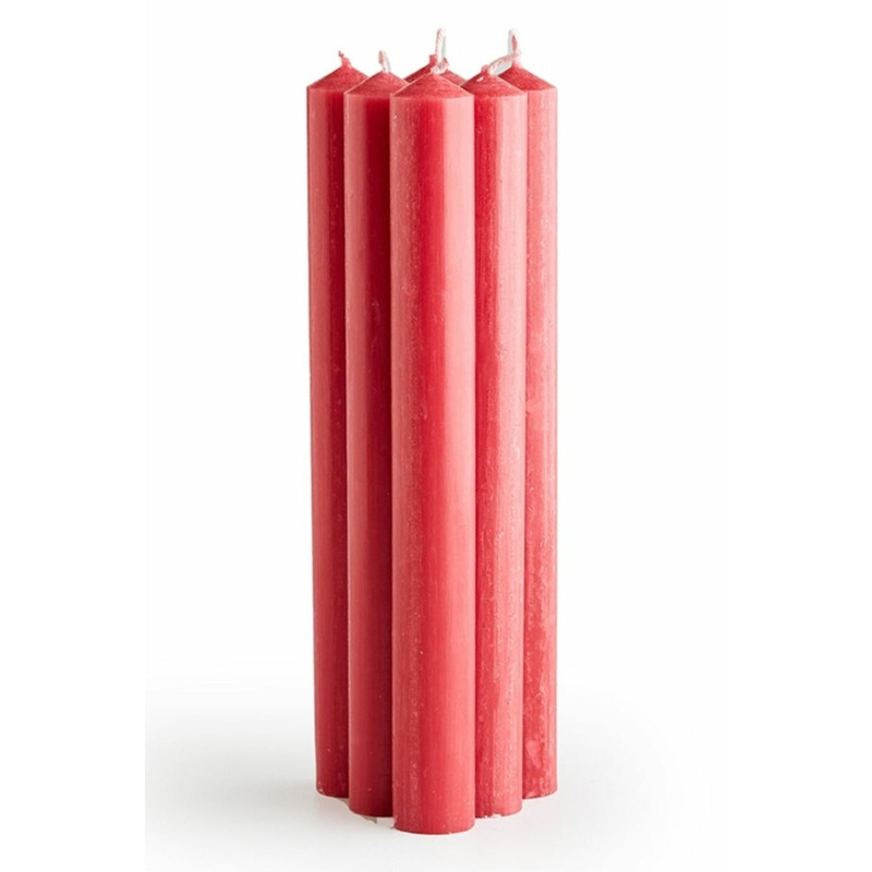 St Eval Taper Candle - Pink