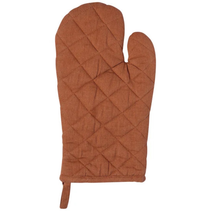 Stonewash Oven Mitts - Cinnamon