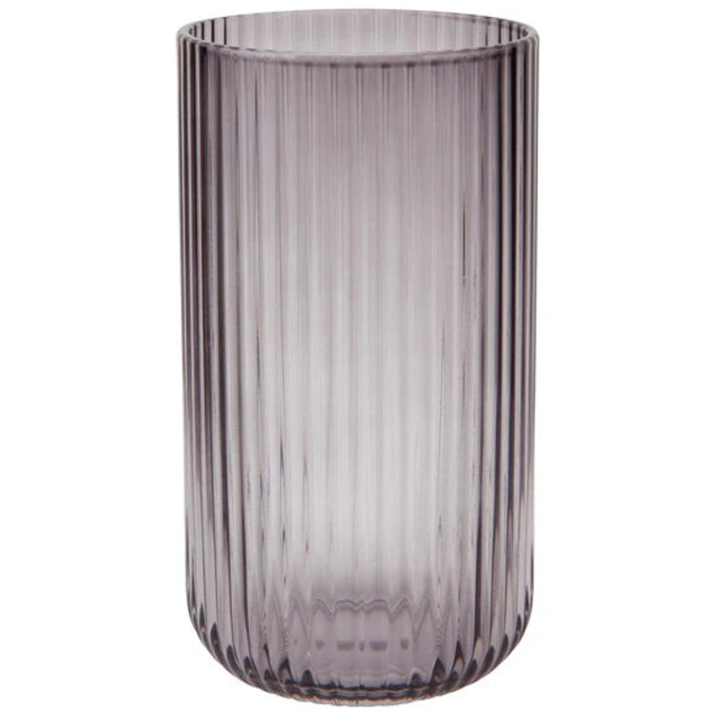 Tall Fluted Tumbler - Smoke
