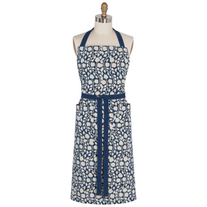 Vinebloom Block Print Apron
