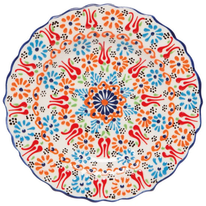 White Small Evani 7.5" Plate