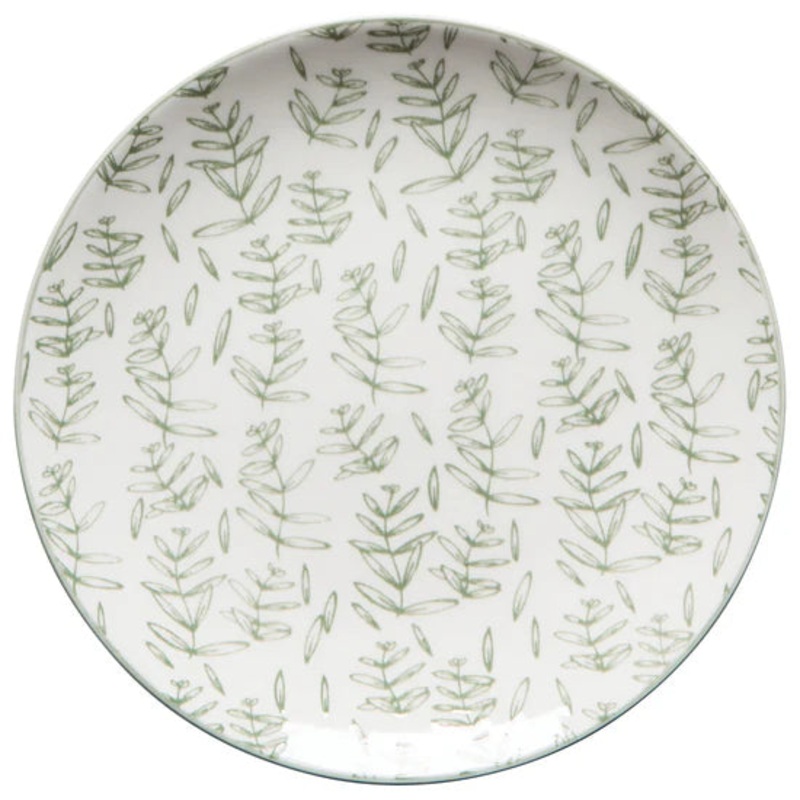 Appetizer Plate - Sage Leaf