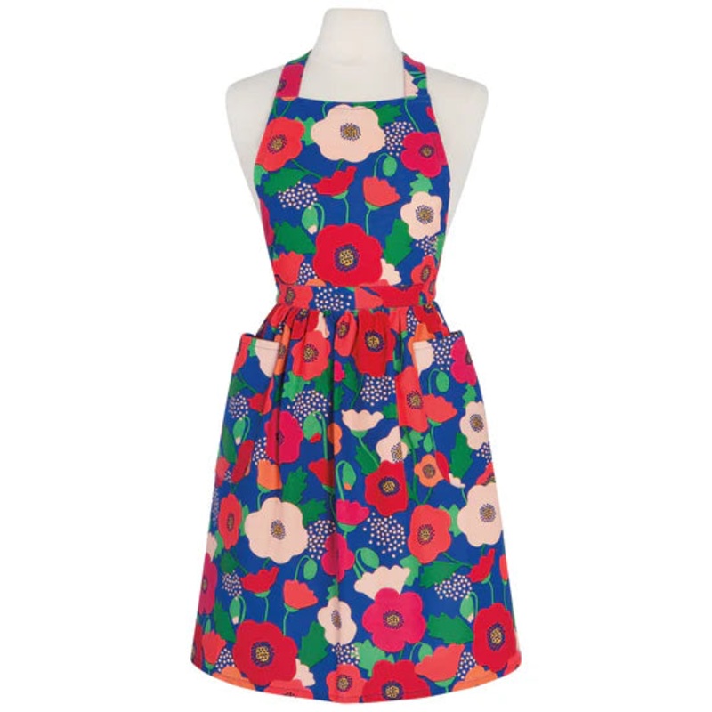 Fitted Apron - Poppy