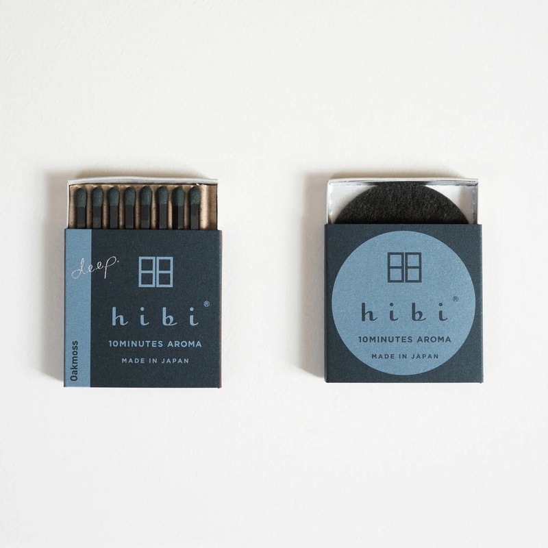 hibi Oak Moss Incense Match