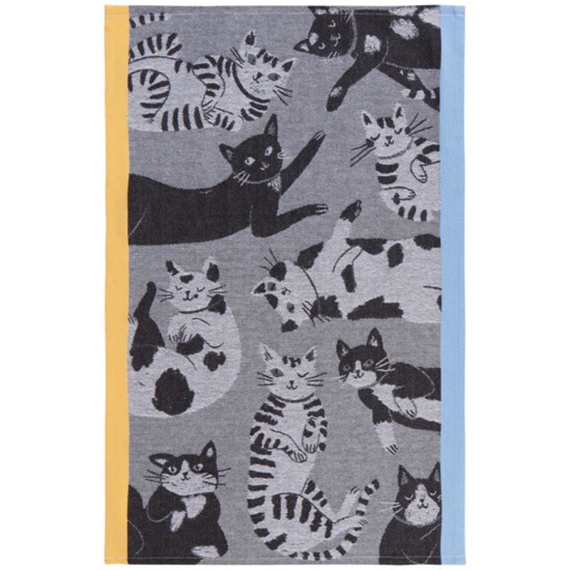 Jacquard Dishtowel - Meow & Furever