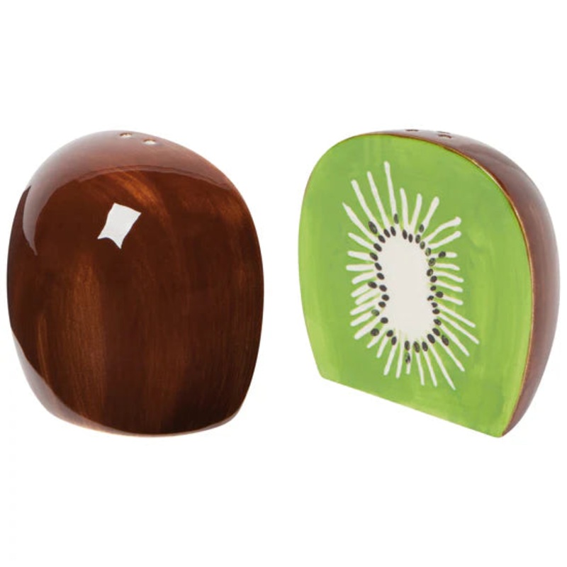 Kiwi Salt & Pepper Shakers