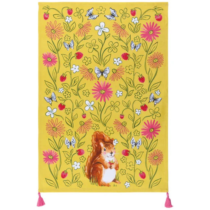 Tea Towel - Mr. Squirrel