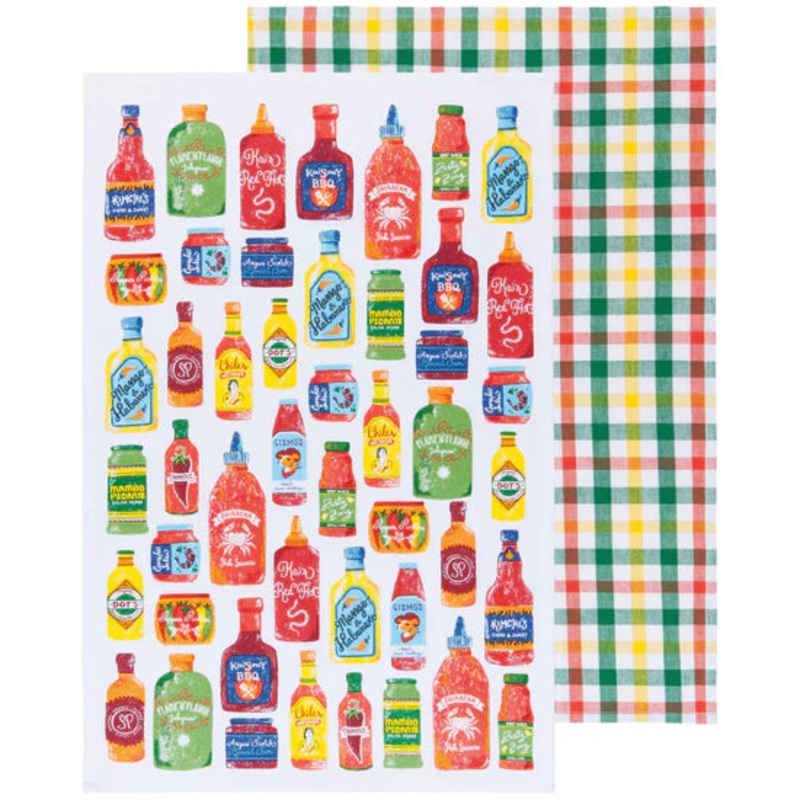 Tea Towel Set - Chili Peppers