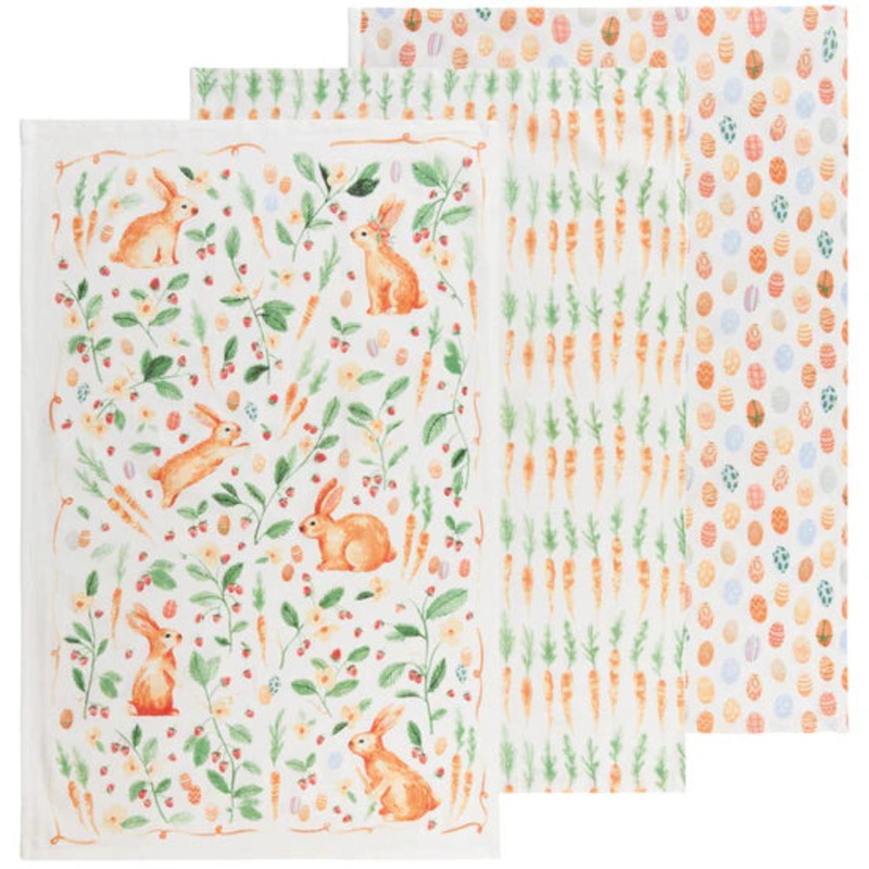 Tea Towel Set - Easter Meadow