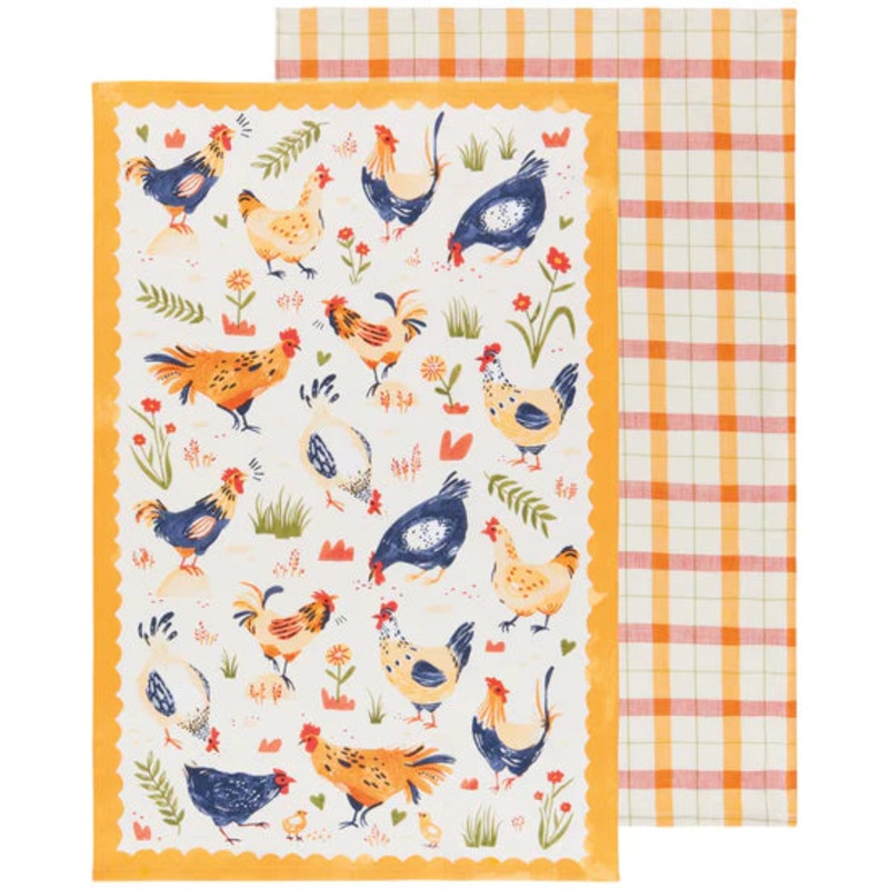 Tea Towel Set - Free Range