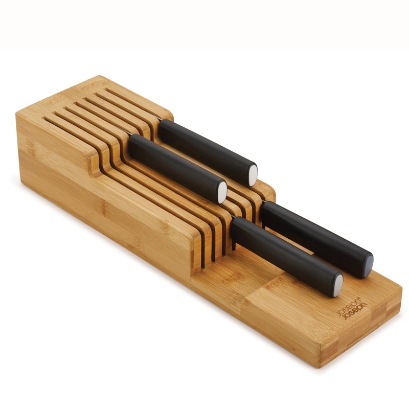 Bamboo Knife Drawer Organizer