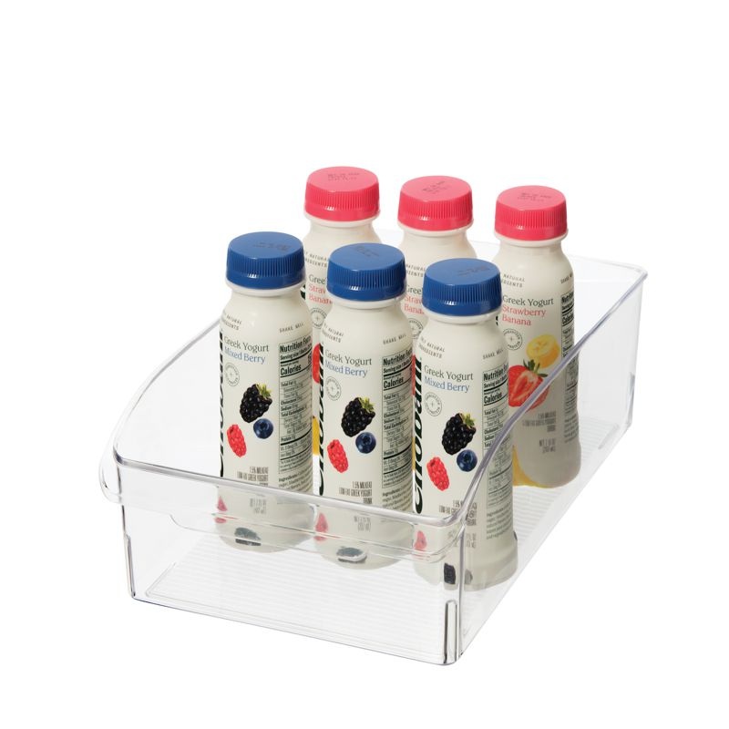 Clear Storage Bin 14"