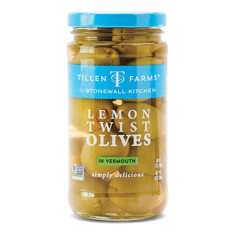 Lemon Twist Stuffed Olives