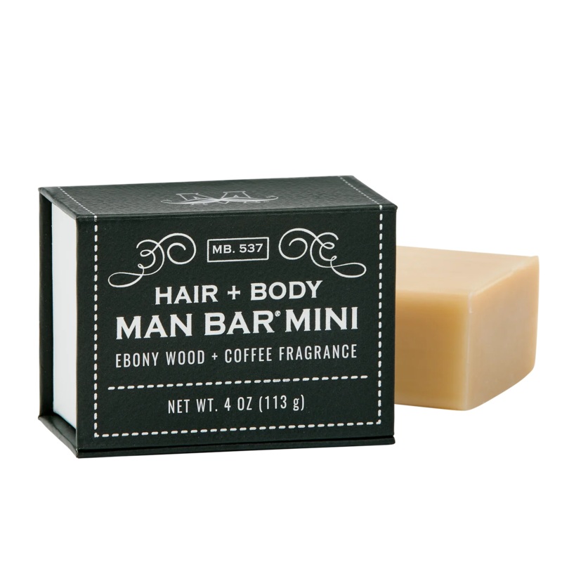 Man's Bar Mini - Ebony & Coffee
