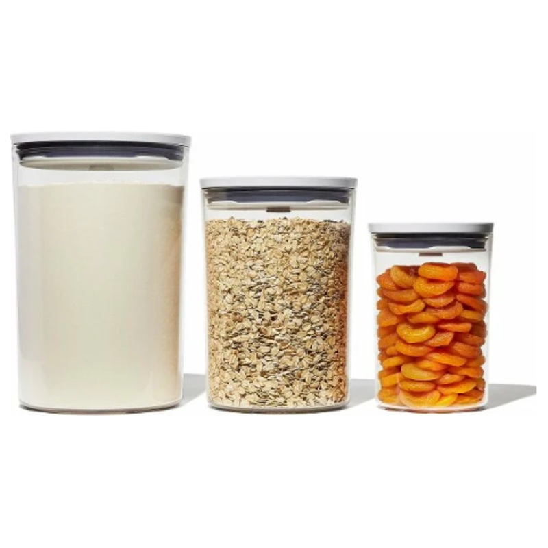 OXO Pop Top Container Round Set/3