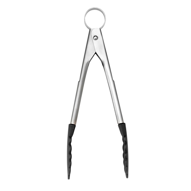 Cuisipro Mini Silicone Tongs - Black